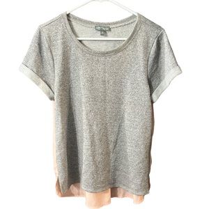 Market & Spruce Gray and Pink Shirt Size Small
